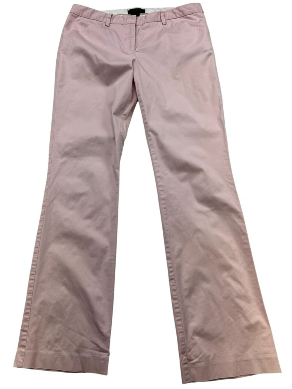 The Limited Women's Relaxed Flared Pants Flat Front Stretch Size 8R Light Pink